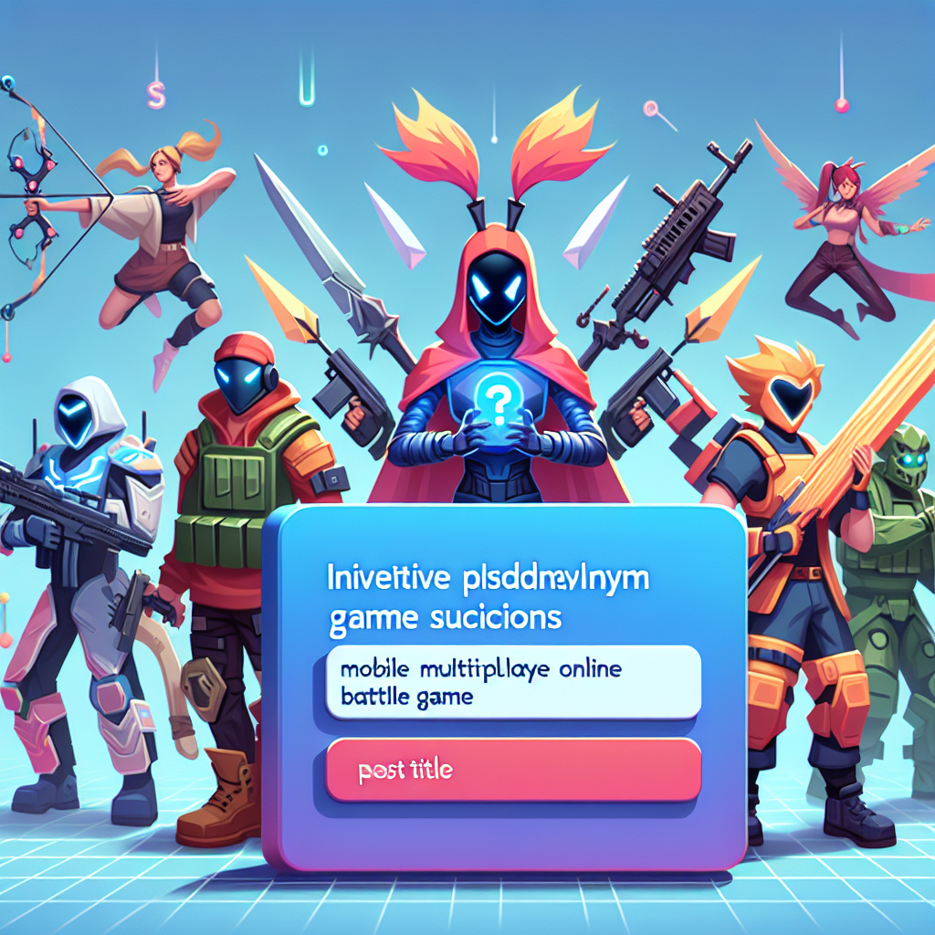 Creative Nickname Ideas for Mobile Legends Players